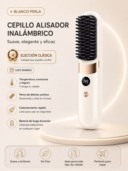 Cepillo Alisador Inalámbrico